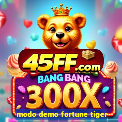 modo demo fortune tiger